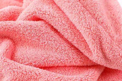 2 PCS Hair-Drying Towel Microfiber Coral Fleece Super Soft Absorbent Quick-Drying Towels Women's Household Thickened Dry Hair Towel