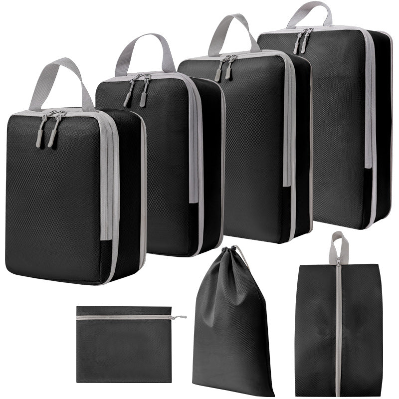 Compression Travel Storage Bag Set  Business Trip Travel Clothing Sorting Storage Toiletry Bag Set