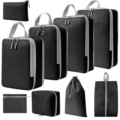 Compression Travel Storage Bag Set  Business Trip Travel Clothing Sorting Storage Toiletry Bag Set