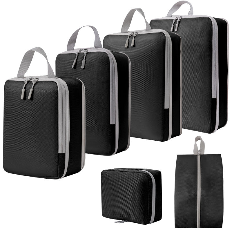 Compression Travel Storage Bag Set  Business Trip Travel Clothing Sorting Storage Toiletry Bag Set