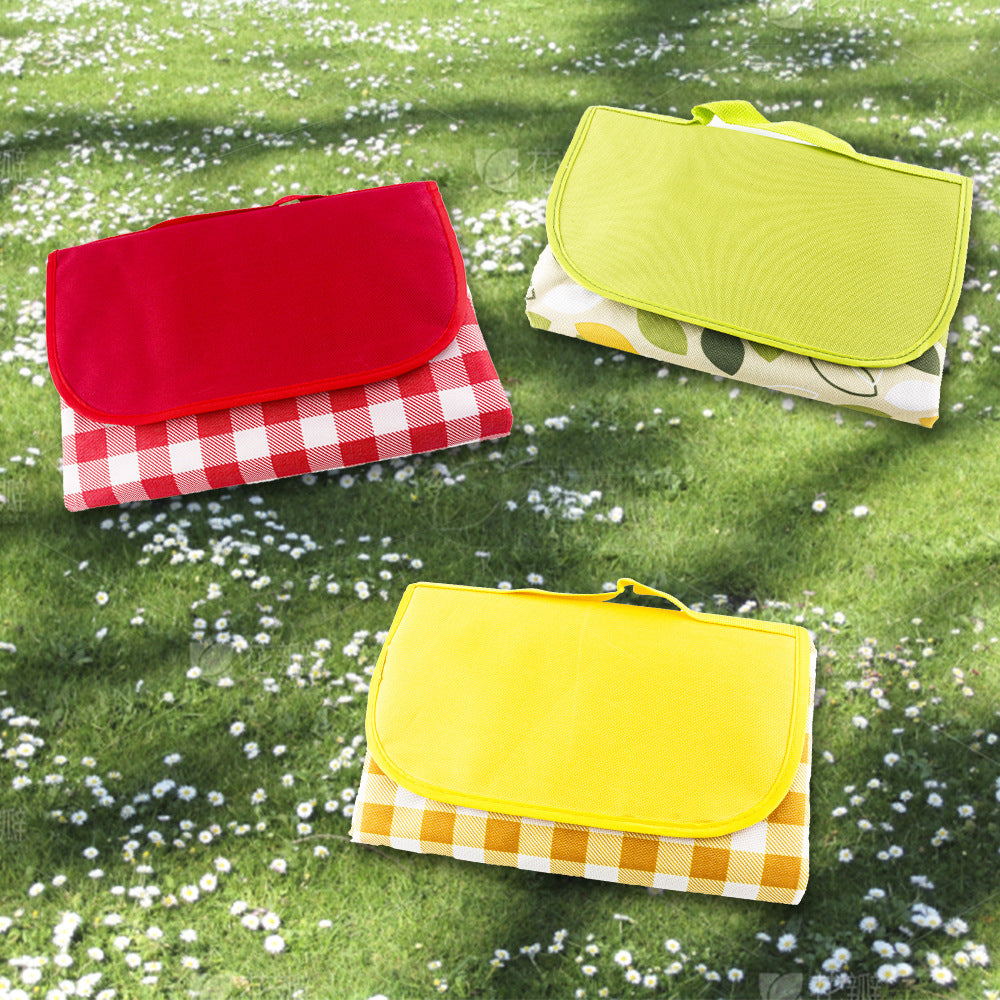 600D Oxford Cloth Outdoor Camping Picnic Mat Spring Outing Camping Moisture-proof Mat Lawn Picnic Beach Mat