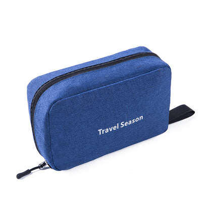 Portable Handheld Hook Wash Bag Cationic Large Capacity Cosmetic Storage Bag for Business Trips and Travel