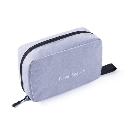 Portable Handheld Hook Wash Bag Cationic Large Capacity Cosmetic Storage Bag for Business Trips and Travel