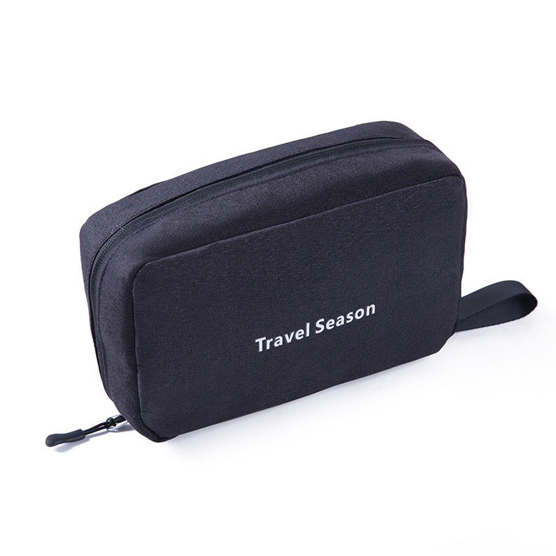 Portable Handheld Hook Wash Bag Cationic Large Capacity Cosmetic Storage Bag for Business Trips and Travel