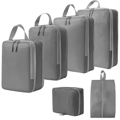 Compression Travel Storage Bag Set  Business Trip Travel Clothing Sorting Storage Toiletry Bag Set